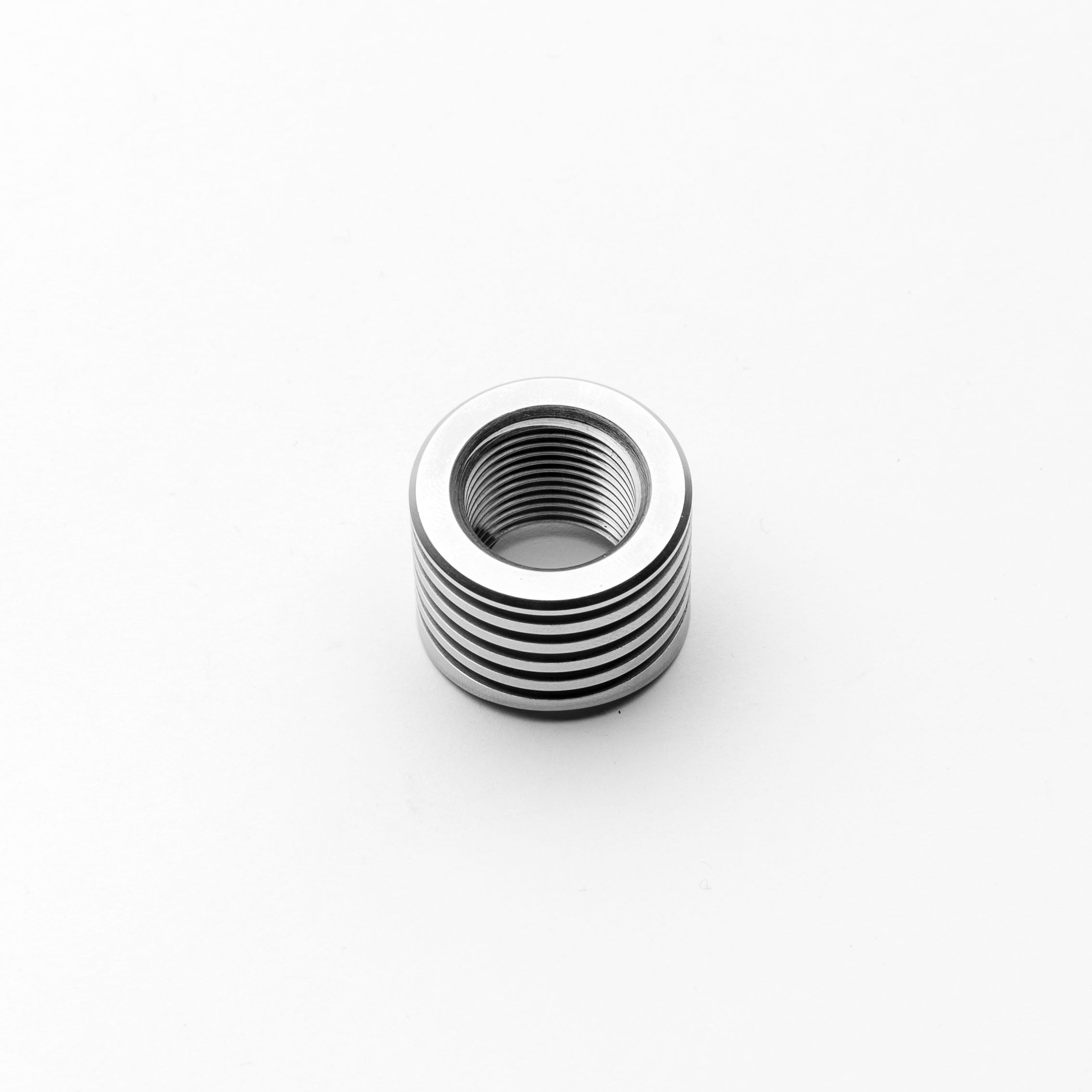 411WORKS SS Heat Sink O2 Bung (Coped) – 411 WORKS